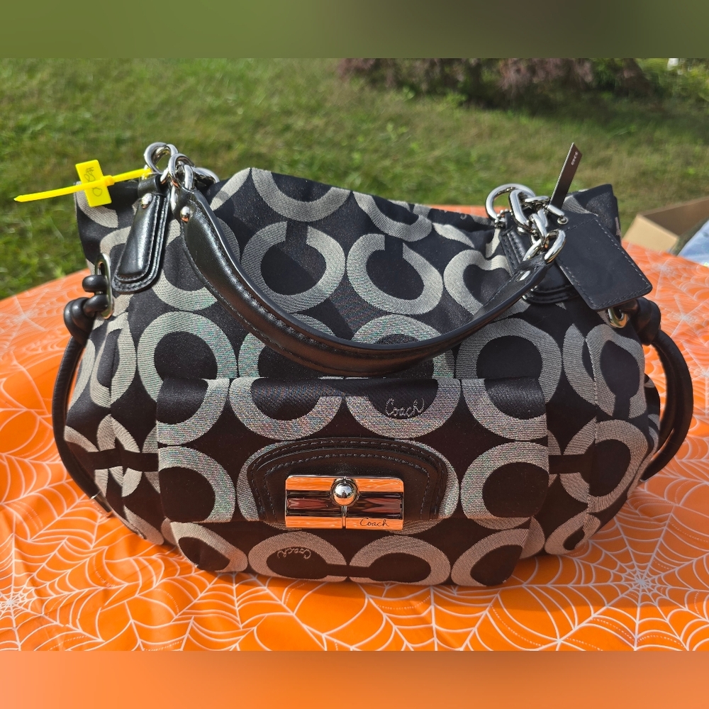 Coach Kristin OP Art Satchel